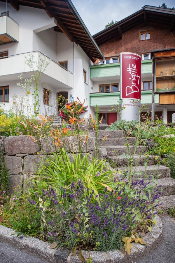 Hotel Garni Brigitte Bürserberg Exterior foto