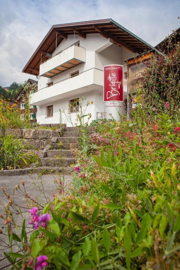 Hotel Garni Brigitte Bürserberg Exterior foto