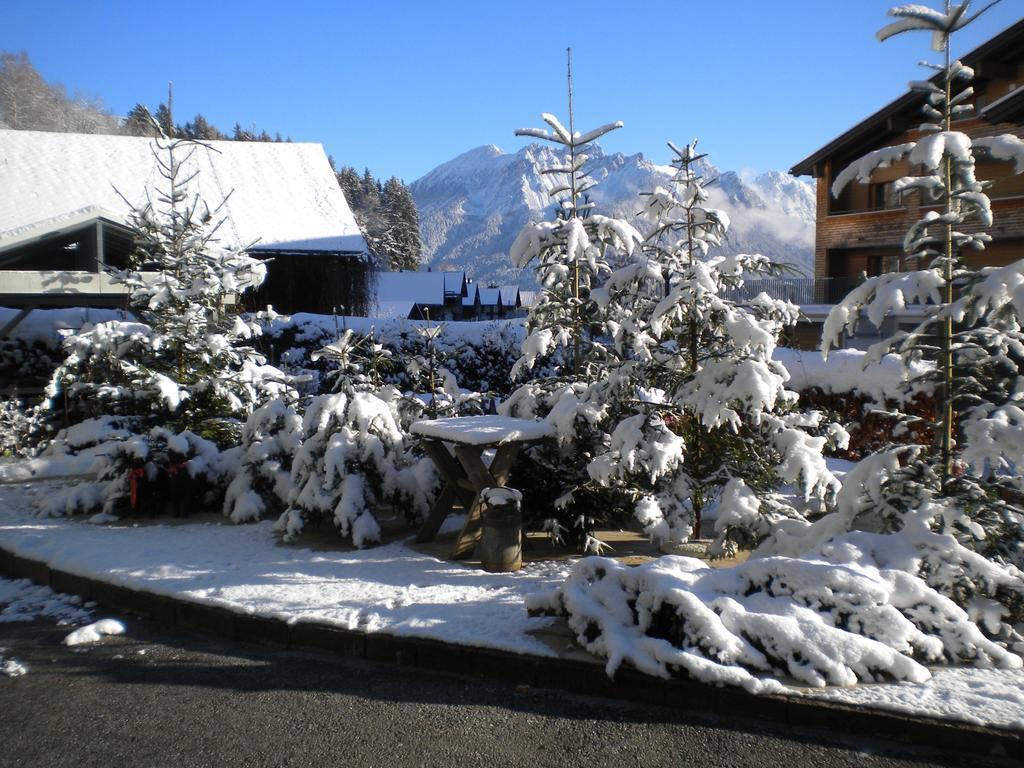 Hotel Garni Brigitte Bürserberg Exterior foto