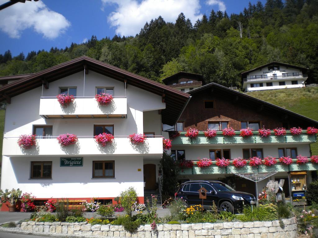 Hotel Garni Brigitte Bürserberg Exterior foto