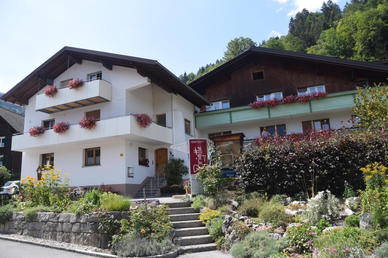 Hotel Garni Brigitte Bürserberg Exterior foto