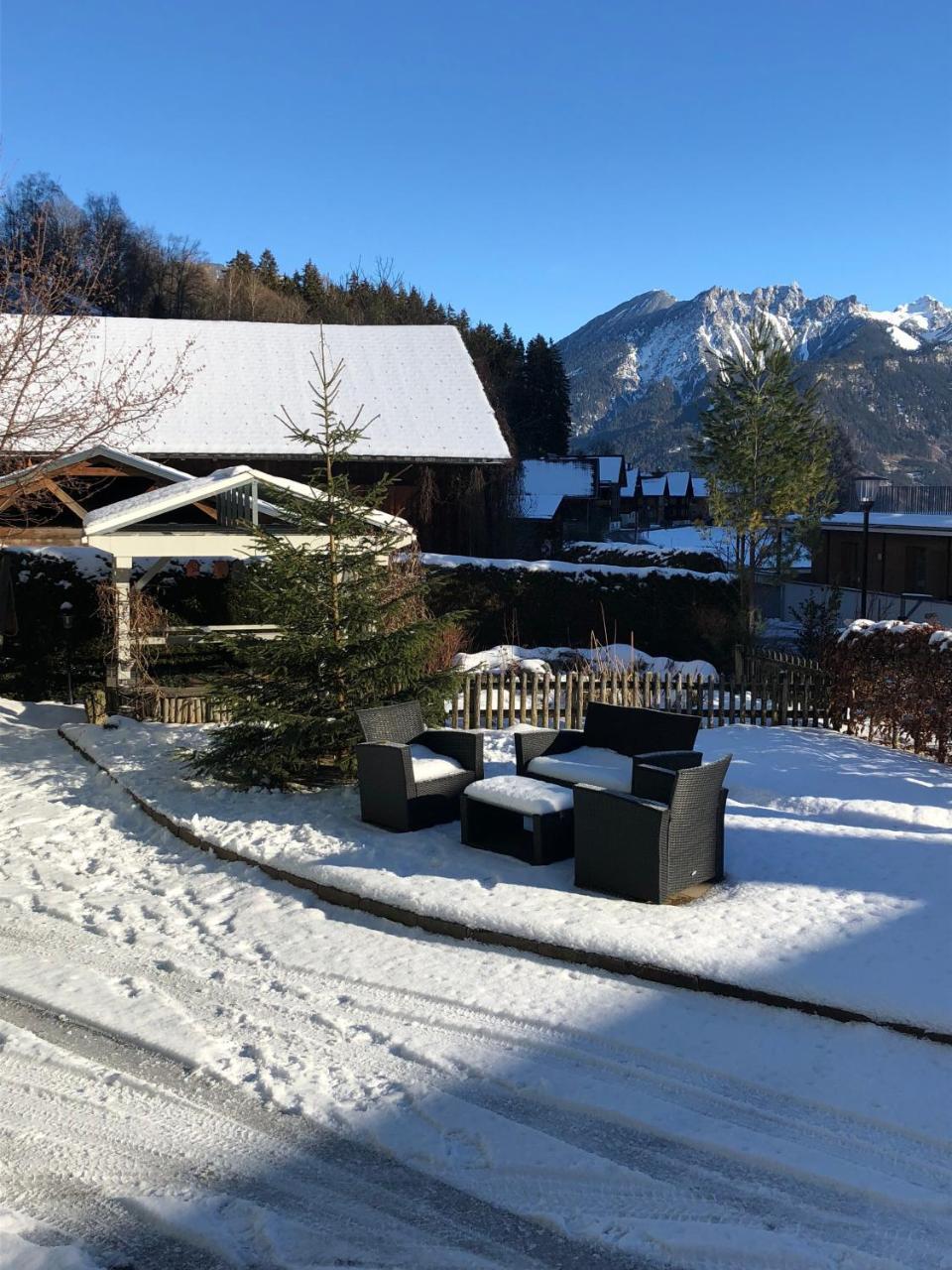 Hotel Garni Brigitte Bürserberg Exterior foto