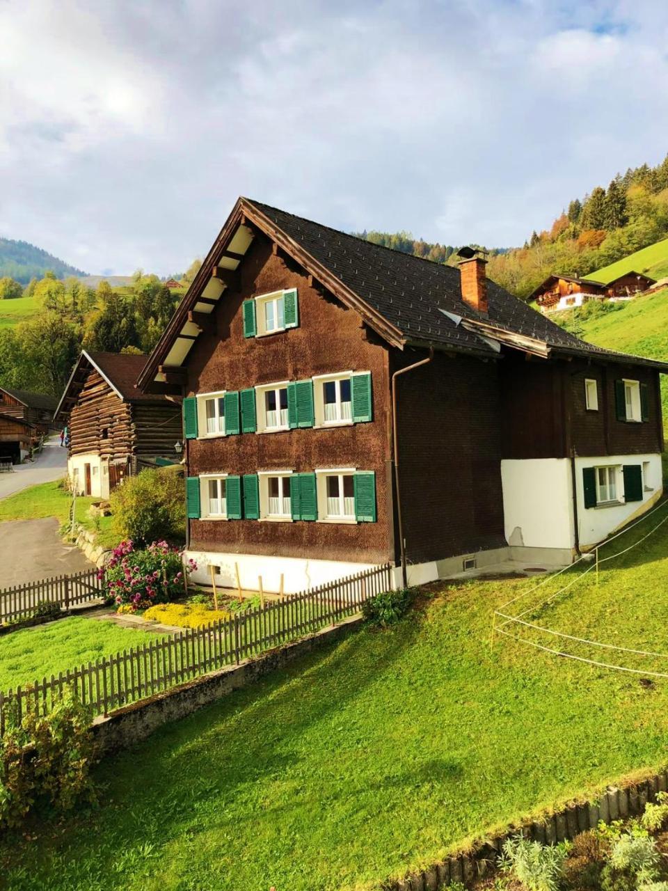 Hotel Garni Brigitte Bürserberg Exterior foto