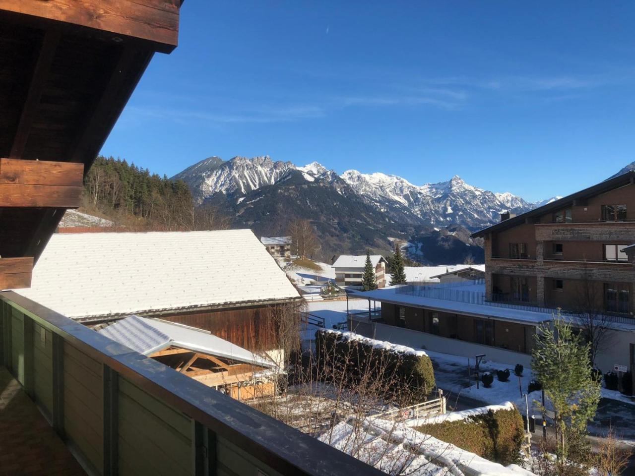 Hotel Garni Brigitte Bürserberg Exterior foto